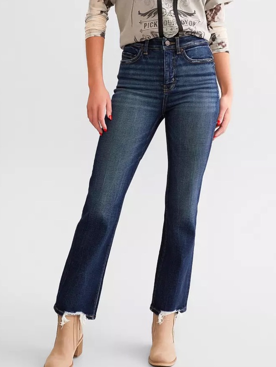 BKE Denim - BKE Billie Cropped Straight Jeans Lovato Wash NWOT | Women’s 28x28